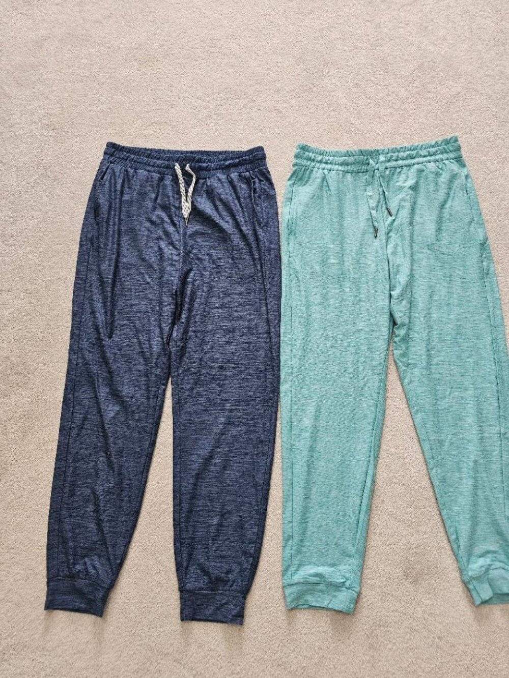 2 pair Kyodan Stretch Drawstring Joggers sz Med.